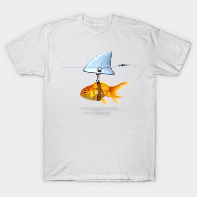 gold fish T-Shirt by MARK ASHKENAZI